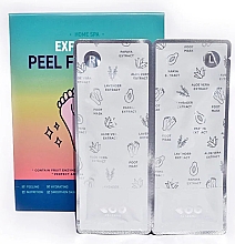 Маска-пілінг для ніг - Dearboo Home Spa Exfoliate & Peel Foot Mask — фото N2