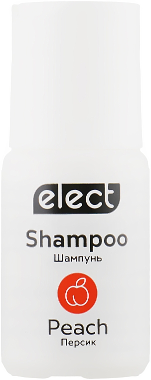 Шампунь для волос "Персик" - Elect Shampoo Peach (мини) — фото N1
