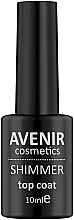 Духи, Парфюмерия, косметика Топ для гель-лака с шиммером - Avenir Cosmetics Shimmer Top Coat