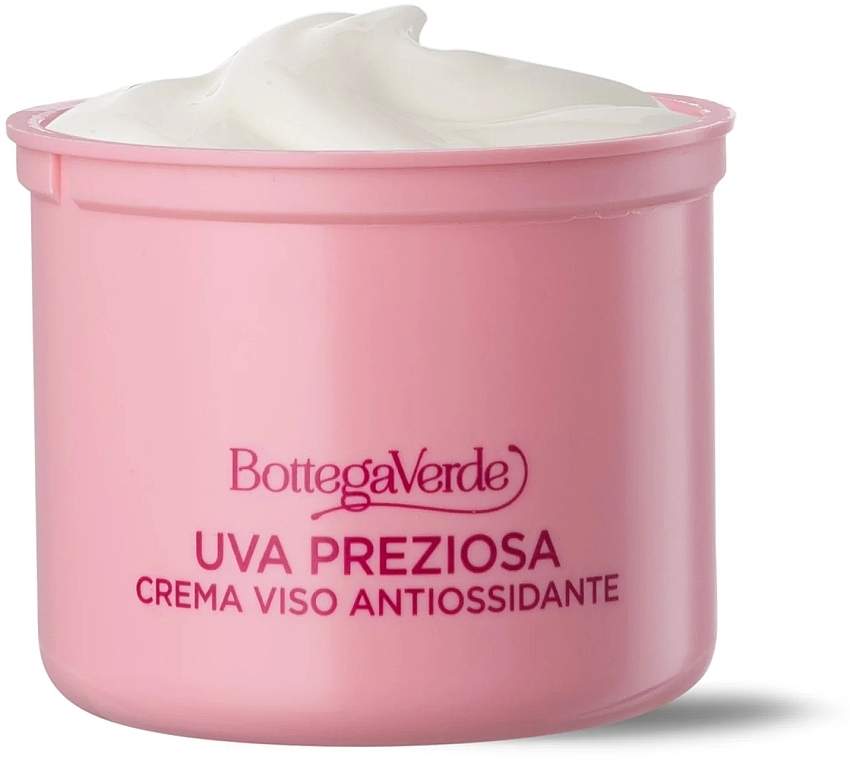 Крем для обличчя з виноградом - Bottega Verde Uva Preziosa Face Cream Refill (сменный блок) — фото N1