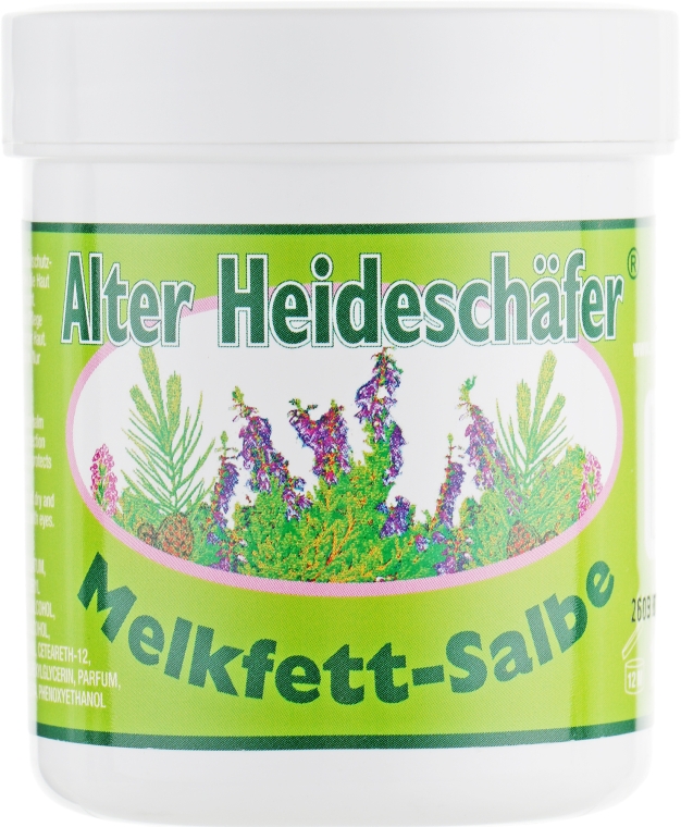 Мазь з молочним жиром для сухої та подразненої шкіри - Alter Heideschafer — фото N1