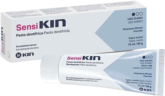 Зубная паста для чувствительных зубов - Kin Sensi Kin Toothpaste — фото N1