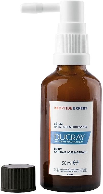 Сыворотка двойного действия от выпадения и для роста волос - Ducray Neoptide Expert Serum Anti-Hair Loss & Growth — фото N1