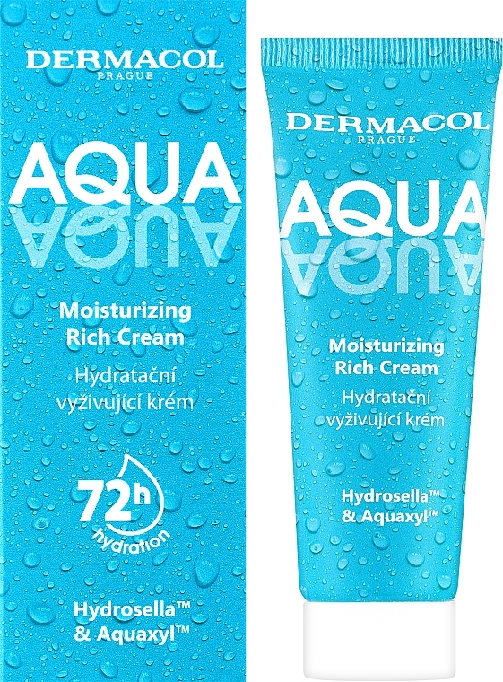 Увлажняющий крем для лица - Dermacol Aqua Aqua Moisturizing Rich Cream  — фото N2
