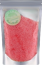 Сіль для ванни з шимером та олією кокоса "Вишня" - Makemagic Bath Salt — фото N1