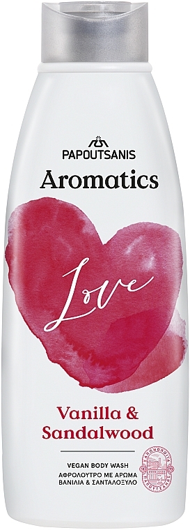 Гель для душу "Love" - Papoutsanis Aromatics Shower Gel