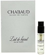 Духи, Парфюмерия, косметика Chabaud Maison De Parfum Lait De Vanille - Туалетная вода (пробник)