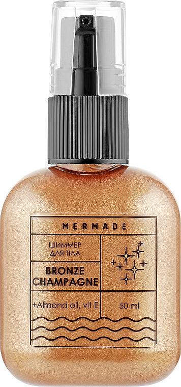 Шиммер для тела "Бронза" - Mermade Bronze Champagne