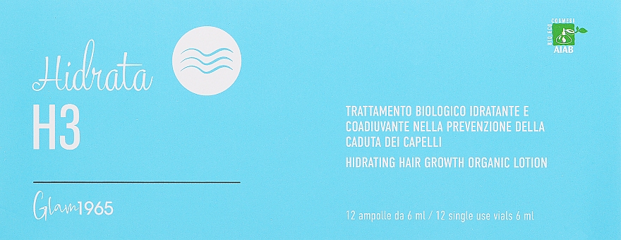 Увлажняющее средство против выпадения волос при сухой коже - Delta Studio Hidrata H3 — фото N1