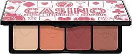 Духи, Парфюмерия, косметика УЦЕНКА Палетка для контуринга - W7 Casino Face Palette *