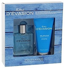 Парфумерія, косметика Inessance Eau d'Evasion - Набір (edt/100ml + sh/gel/150ml)