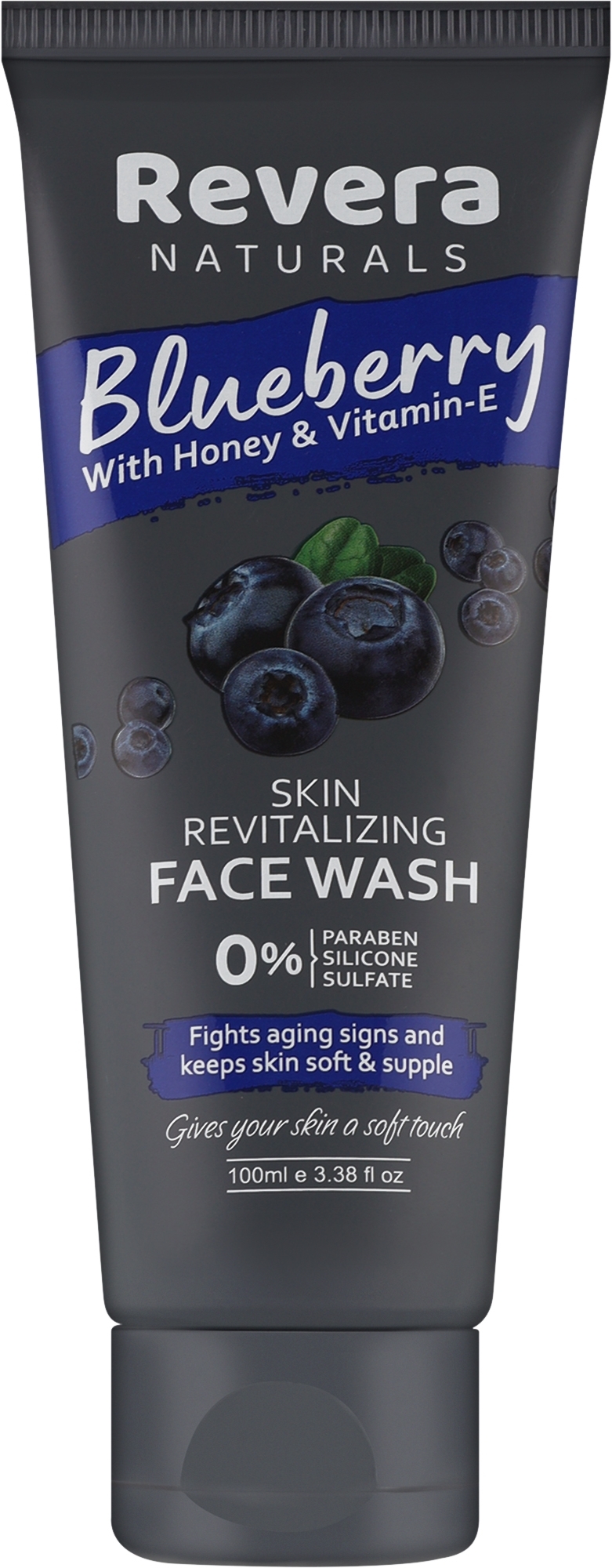 Гель для умывания "Черника" - Revera Blueberry Face Wash — фото 100ml