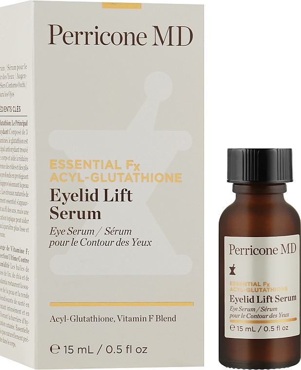 Ліфтинг-сироватка для очей - Perricone MD Essential Fx Acyl-Glutathione Eyelid Lift Serum — фото N2