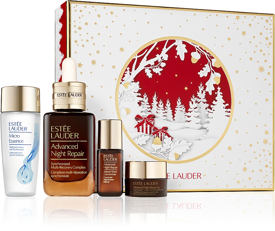 Набір - Estee Lauder Advanced Night Repair Set (complex/50ml + f/lot/30ml + conc/5ml + eye/cr/5ml)