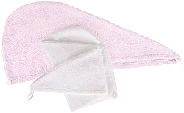 Набор полотенец для сушки волос - Brushworks Hair Towel Wrap Duo — фото N2