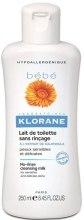 Духи, Парфюмерия, косметика Детское Туалетное молочко с Календулой - Klorane Bebe No-rinse Cleansing Milk