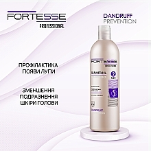 Шампунь-ополіскувач нормалізувальний для профілактики появи лупи - Fortesse Professional Dandruff Prevention Shampoo — фото N3
