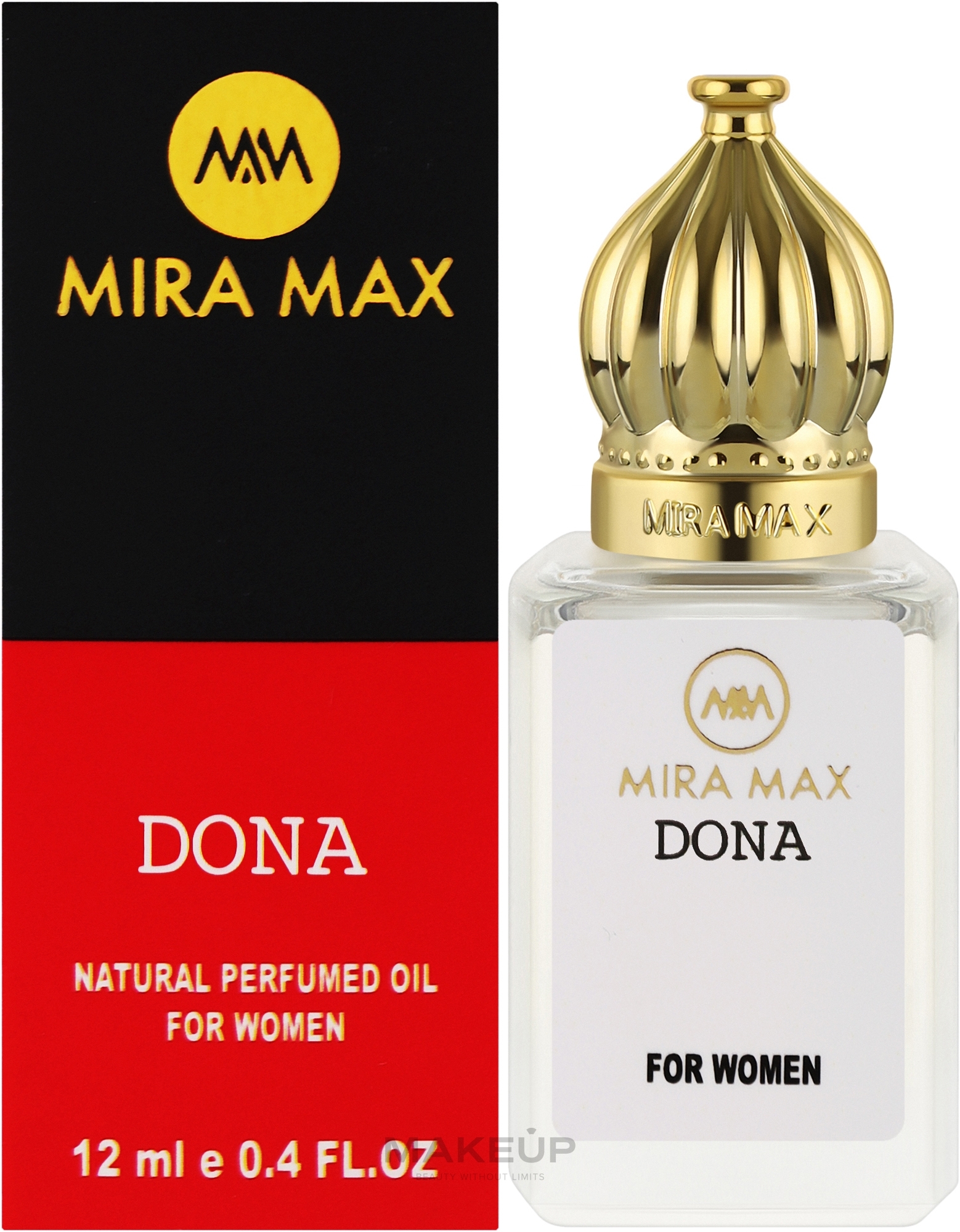 Mira Max Dona - Парфумована олія для жінок — фото 12ml