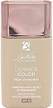 Духи, Парфюмерия, косметика Тональная основа для лица - BioNike Defence Color High Protection Anti-Blue Light Anti-Pollution Foundation SPF 30