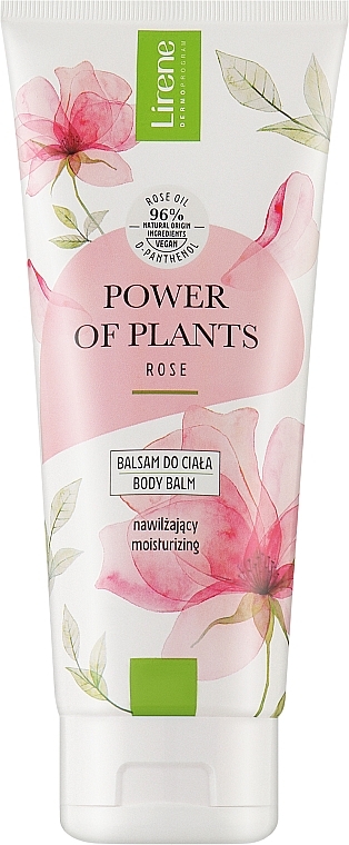 Зволожувальний лосьйон для тіла - Lirene Power Of Plants Rose Body Lotion — фото N1