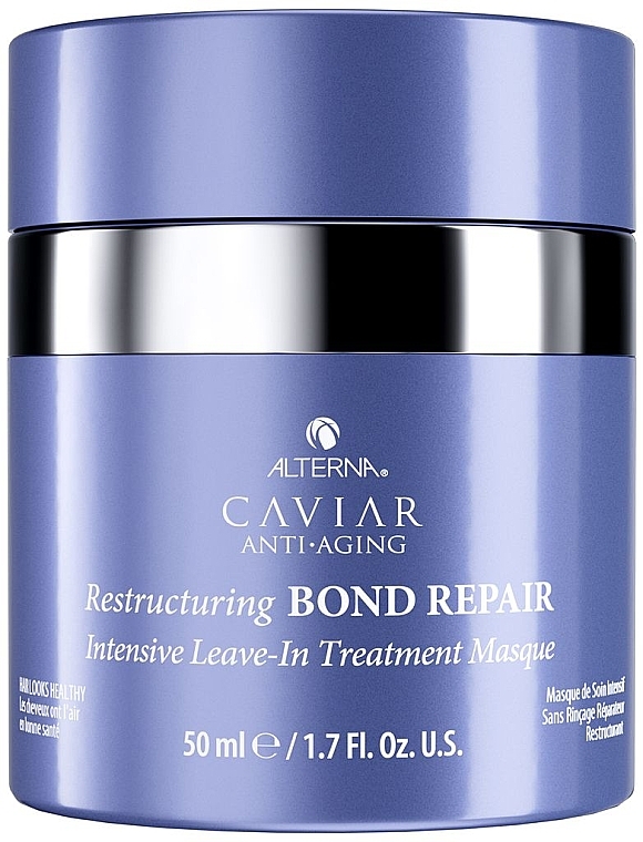 Відновлювальна незмивна маска для волосся - Alterna Caviar Restructuring Bond Repair Intensive Leave-in Treatment Masque — фото N1