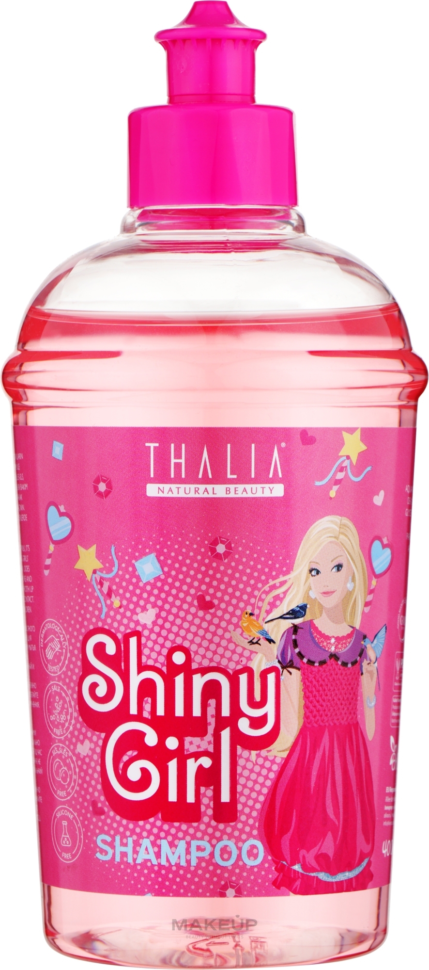 Детский шампунь для девочек - Thalia Baby Natural Shiny Girl Shampoo — фото 400ml