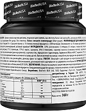 Комплекс аминокислот в порошке "Синий виноград" - BioTechUSA BCAA Zero Blue Grap Amino Acid Drink Powder  — фото N2