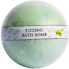 Парфумерія, косметика Бомбочка для ванни "Оливкове дерево" - Kanu Nature Fizzing Bath Bomb Olive Tree