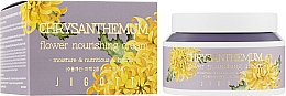 Крем "Питательный" экстрактом хризантемы - Jigott Flower Chrysanthemum Nourishing Cream  — фото N2