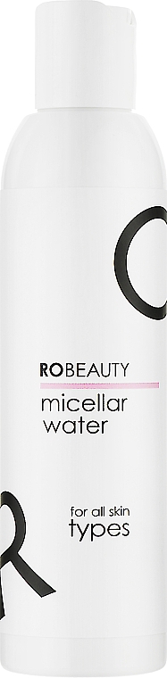 Міцелярна вода з гідролатом троянди і гіалуроновою кислотою - Ro Beauty Micellar Water For All Skin Types — фото N1