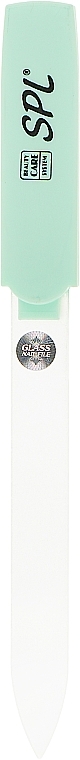 Пилка кришталева у пластиковому чохлі 98-1352, 135 мм, м'ятна - SPL — фото N2