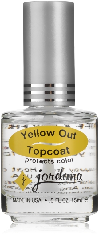 Ультрафиолетовый фильтр для ногтей - Jordana Yellow Out Topcoat