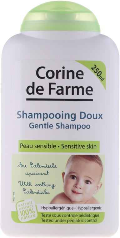 Шампунь детский мягкий с календулой - Corine de Farme Shampoo