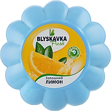 Освежитель гелевый "Душистый лимон" - Blyskavka Fresh — фото N1
