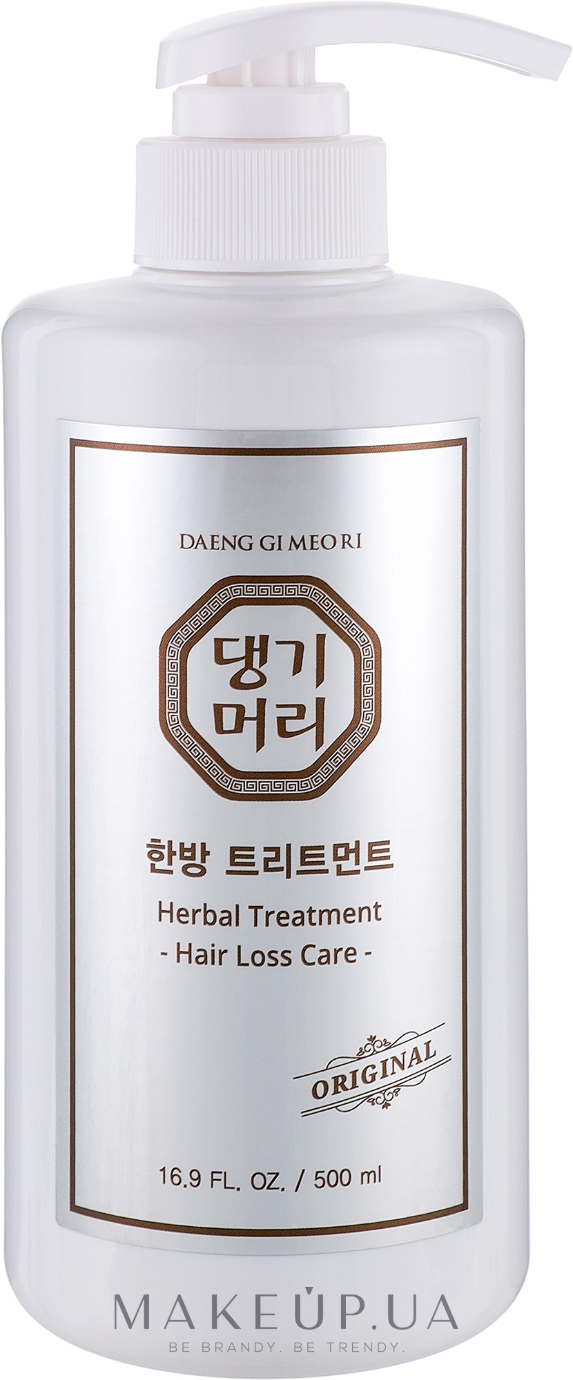 Травяная маска для восстановления волос - Daeng Gi Meo Ri Herbal Treatment Hair Loss Care — фото 500ml