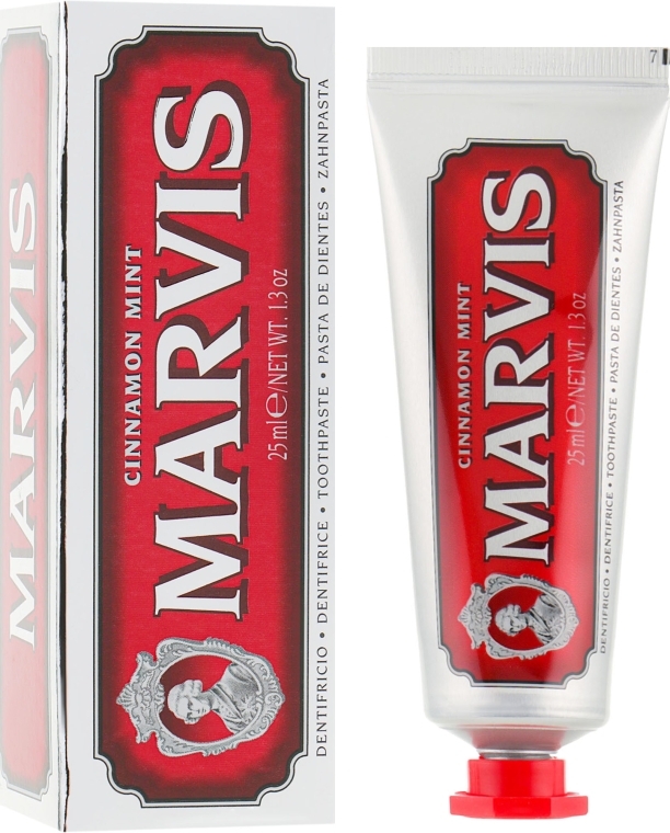 Дорожный набор зубных паст - Marvis 7 Flavours Box (toothpast/7x25) — фото N5