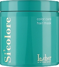 Парфумерія, косметика Маска для фарбованого волосся - Le Cher Si'colore Color Care Hair Mask