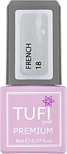 Парфумерія, косметика Гель-лак для нігтів - Tufi Profi Premium French Gel Polish