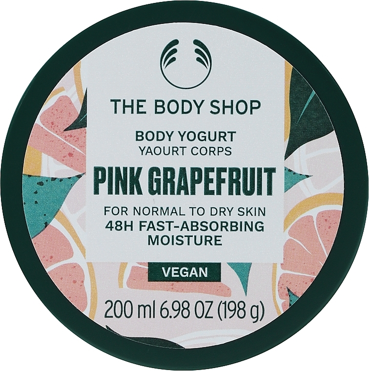 Йогурт для тіла "Рожевий грейпфрут" - The Body Shop Pink Grapefruit Body Yogurt — фото N3