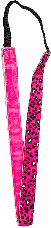 Пов'язка на голову, рожевий леопард - Ivybands Leopard Pink Super Thin Hair Band — фото N1
