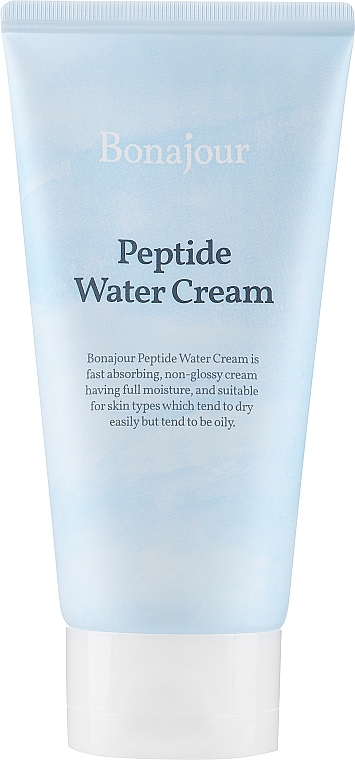 Освіжальний і зволожувальний крем з пептидами - Bonajour Peptide Water Cream — фото N1