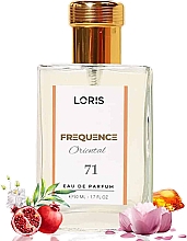 Духи, Парфюмерия, косметика Loris Parfum Frequence K071 - Парфюмированная вода