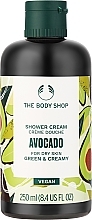 Крем-гель для душа "Авокадо" - The Body Shop Avocado — фото N3