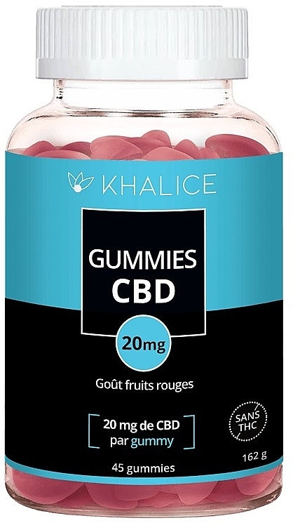 Жевательная пищевая добавка - Biocyte Khalice Gummies CBD — фото N1