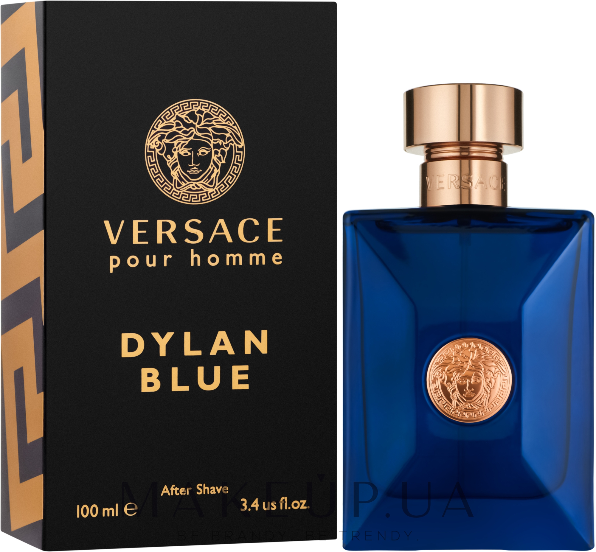 Versace Pour Homme Dylan Blue - Лосьон посля бритья — фото 100ml