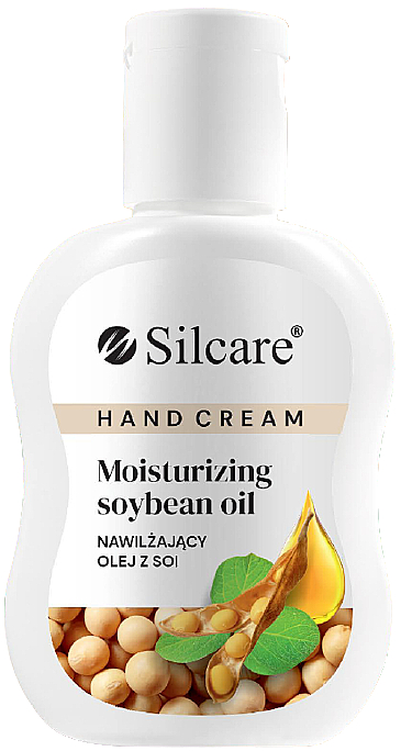 Зволожувальний крем для рук з соєвою олією - Silcare Moisturizing Soybean Oil Hand Cream — фото N1