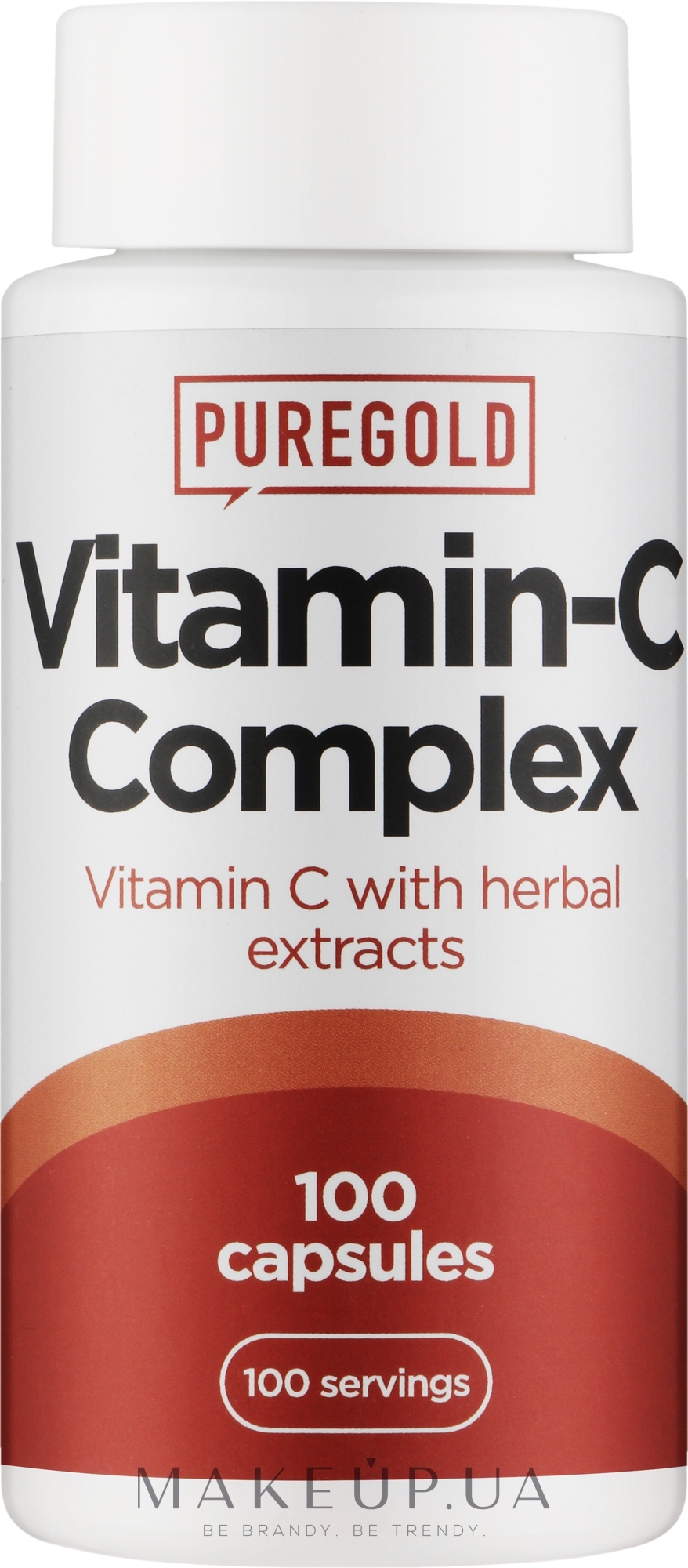 Комплекс вітаміну C - PureGold Vitamin C Complex — фото 100шт