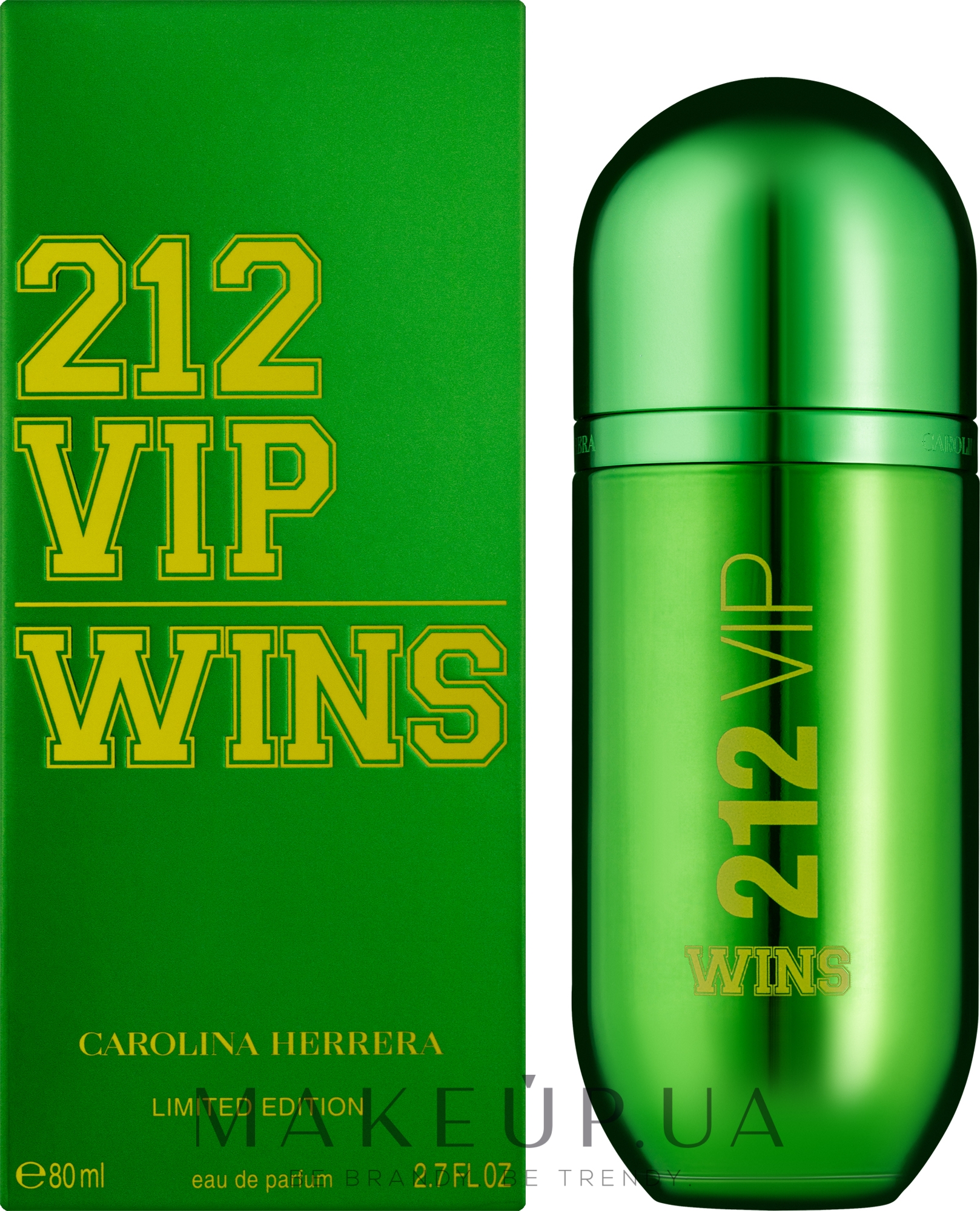 Carolina Herrera 212 VIP Wins - Парфюмированнная вода — фото 80ml