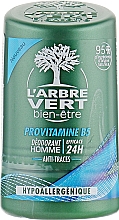 Дезодорант для чоловіків з провітаміном В5 - L'Arbre Vert Deodorant — фото N1