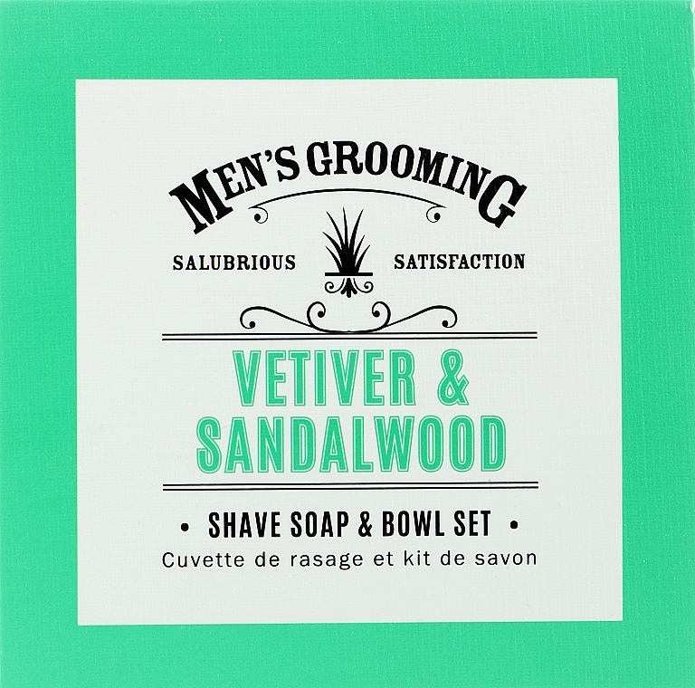 Мыло для бритья "Ветивер и сандал" - Scottish Fine Soaps Vetiver & Sandalwood Shaving Soap — фото N2